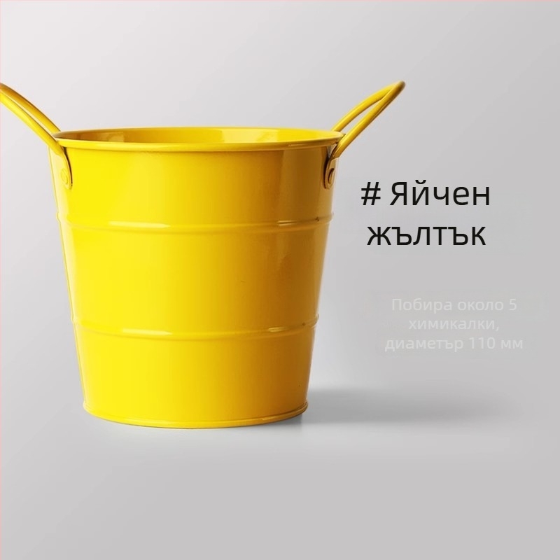 Креативна поставка за писалки от ковано желязо с голям капацитет, органайзер за ученическо бюро, минималистичен дизайн