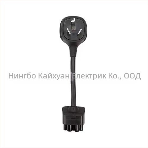 Tesla адаптер за зареждане с чип за американски гнезда 5-15/10-30/14-50