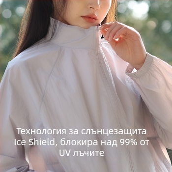 2026 пролетно-лятно дамско яке за защита от слънцето UPF50+, леко бързосъхнещо с ледена коприна за дребна фигура