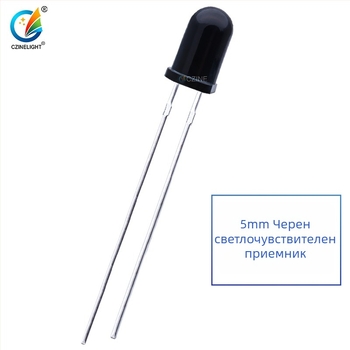5mm инфрачервен излъчвател и приемник – двойка, 850 nm и 940 nm инфрачервени светодиоди за мониторинг подсветка