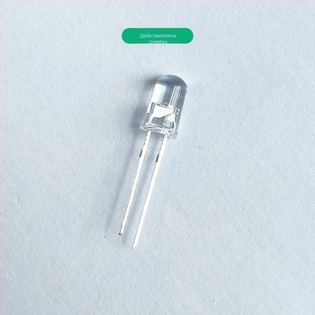 5 мм прозрачен RGB LED мъниста със бързо и бавно мигане, директно включване, червено, синьо, зелено