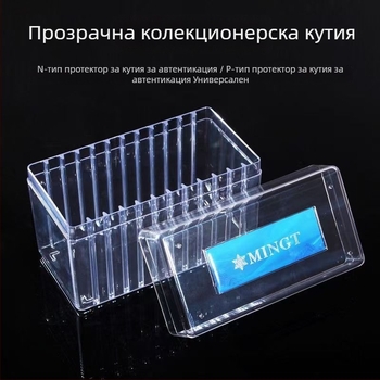 Mingtai PCCB монети с градация: кутия за защита и съхранение на сребърни монети