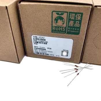 HZ2A1/HZ2A2/2A3 зенер диод, DO-35 пакет, 0.5W, 2% толеранс, 1.8–2V