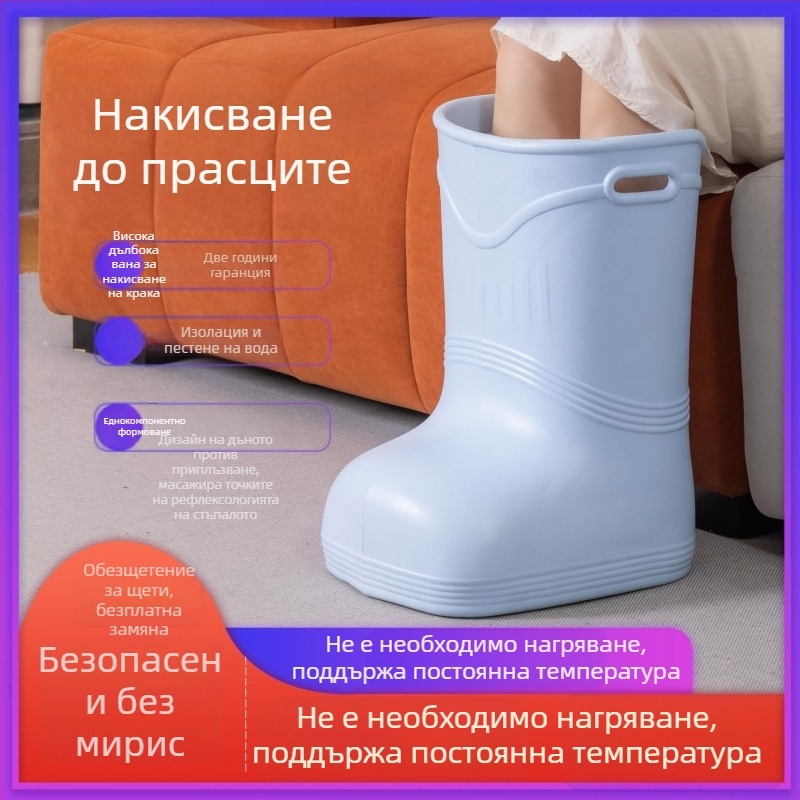Вана за крака до коляното, дълбока ваничка за домашна употреба, водоспестяваща