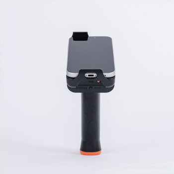 Безжичен скенер за баркодове 1D/2D за Android и iOS, ръчен Bluetooth скенер с USB интерфейс, PDA с дръжка и клип отзад