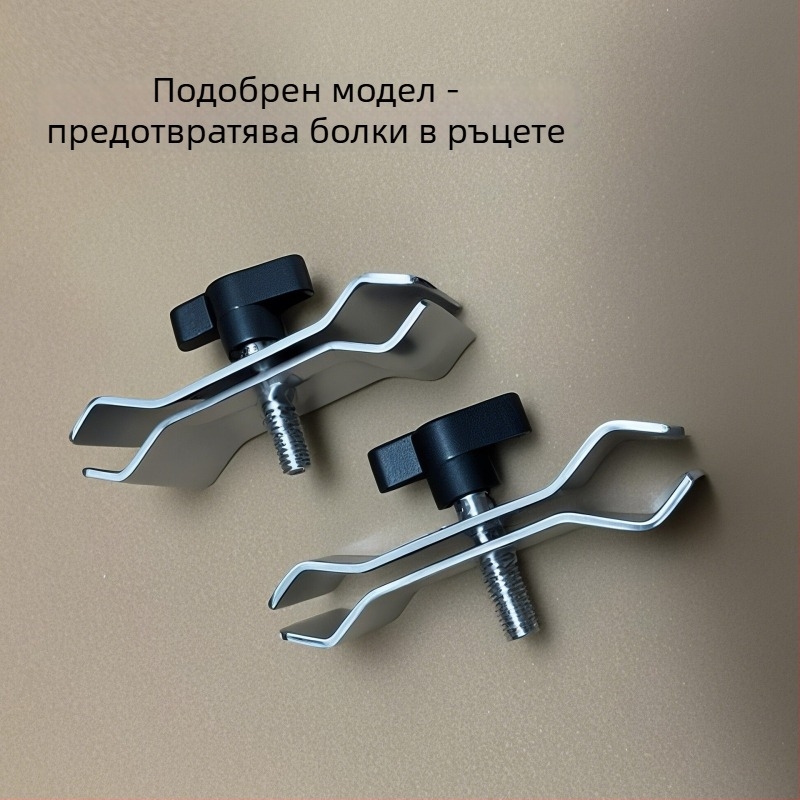 Мощна и стабилна щипка за външен чадър — универсален монтаж за къмпинг колички, риболовни столове и пазарни колички