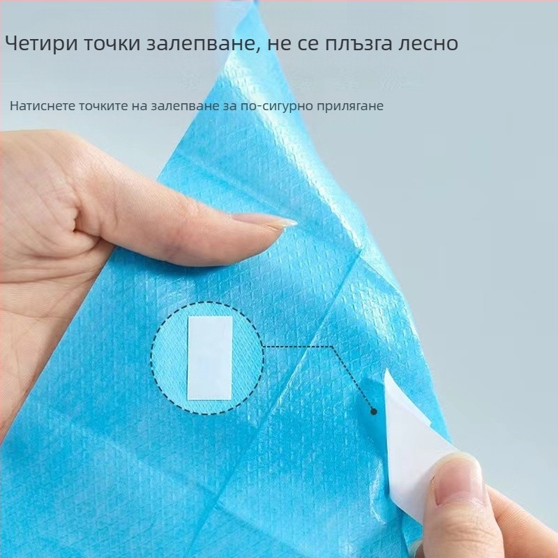 Еднократна подложка за тоалетна седалка за хигиена по време на раждането, портативна водоустойчива покривка за пътуване