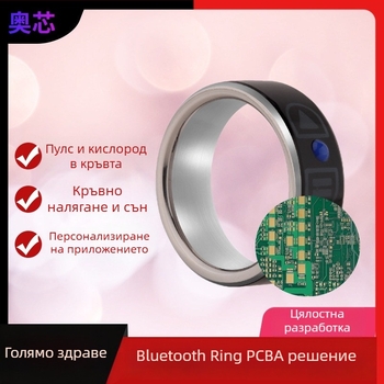 Интелигентен пръстен PCBA решение за здравословен мониторинг - хардуер и софтуер, разработка и производство на PC приложение