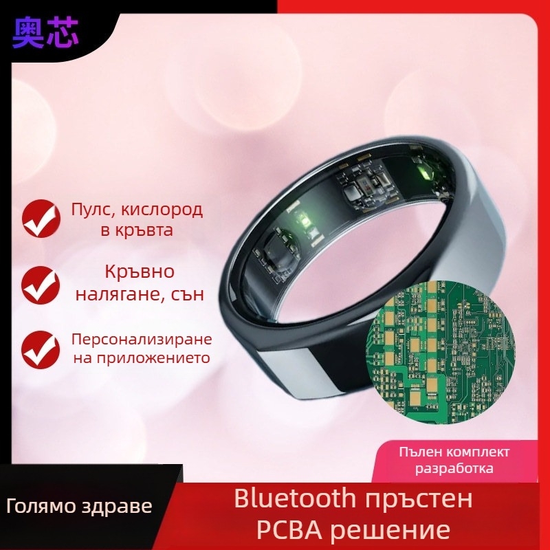 Интелигентен пръстен PCBA решение за здравословен мониторинг - хардуер и софтуер, разработка и производство на PC приложение