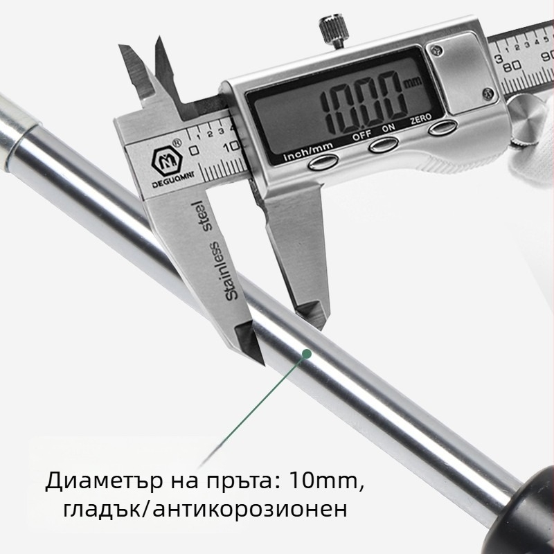 Опора с газова пружина и хидравличен прът за рекламни светлинни кутии, витрини и галерии
