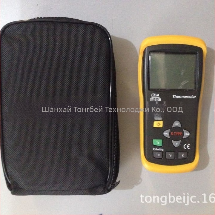 DT-610B термодвойков термометър, контактно измерване на температурата, термометър за температура на форми