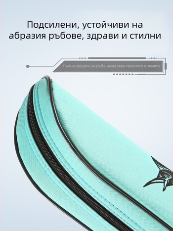 Fishing Ha Ha чанта за морска риболовна пръчка с твърд корпус, голям капацитет, мултифункционална и преносима