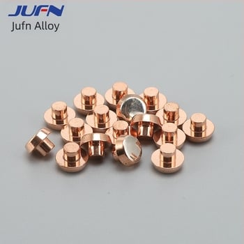 F6x1.5+3x3.5 Сребърни контакти за електронни компоненти и термостати