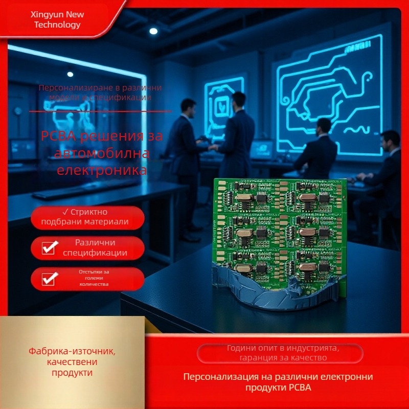 PCBA решение за електронни продукти: разработване на софтуер и хардуер, дизайн на контролни платки и производствени печатни платки