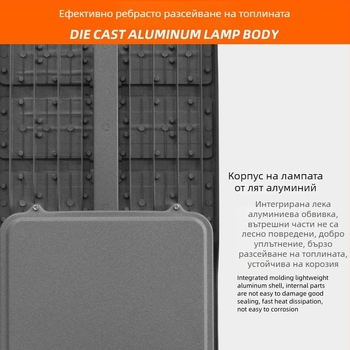 LED улична лампа от die-cast алуминий за градски пътища, външно водоустойчиво осветление, 50W–250W