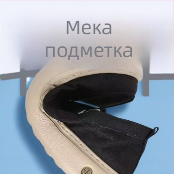 Мъжки дишащи платнени обувки без връзки с дебела подметка – леки ежедневни обувки (Пролет 2026)
