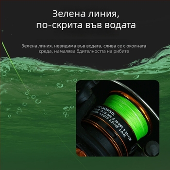 YGK8 набраздена PE линия X8 – основна примамна линия за дълъг морски риболов, силна линия от японско оригинално влакно YGK.