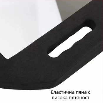 Стенно огледало за грим и красота, квадратно огледало с пяна отзад