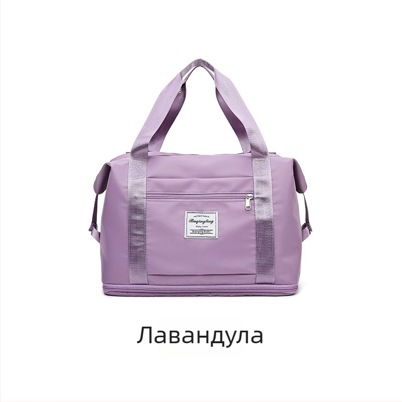 Чанта за пътуване с голям капацитет 20–35 л, лека, отделение за мокри и сухи вещи, за свободно време и пътувания, материя: оксфорд плат