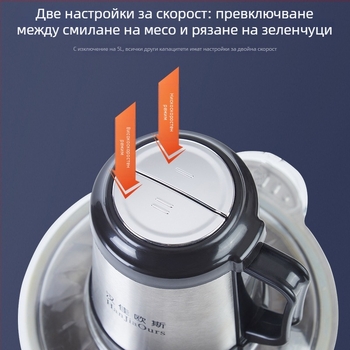 Hanjios мелница за месо – автоматична, с висока мощност, за професионална и домашна употреба