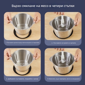 Hanjios мелница за месо – автоматична, с висока мощност, за професионална и домашна употреба