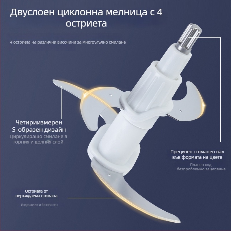 Hanjios мелница за месо – автоматична, с висока мощност, за професионална и домашна употреба