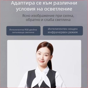 Устройство за контрол на достъпа с разпознаване на лица, двойна честота, TCP/IP мрежова комуникация и регистрация на присъствието