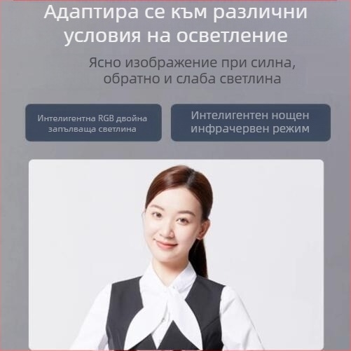 Устройство за контрол на достъпа с разпознаване на лица, двойна честота, TCP/IP мрежова комуникация и регистрация на присъствието