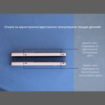 Охладител за M.2 2280 NVMe SSD, CNC обработка, алуминиева сплав