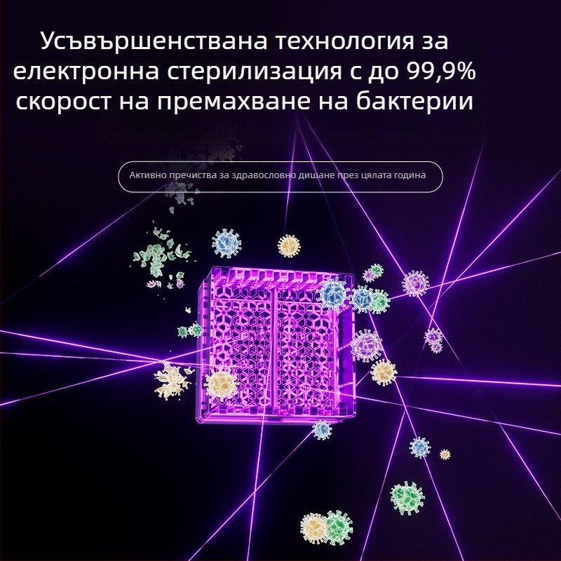 Пречиствател на въздуха за дома, активен въглен, премахва формалдехид и дим от цигари, компактна настолна машина, модел A3