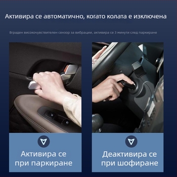Соларен автомобилен пречиствател на въздуха с озон и отрицателни йони – премахва миризми, дезинфекцира и отстранява формалдехид