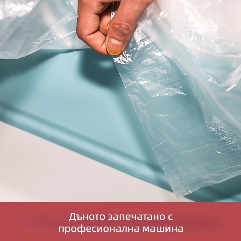 Еднократен калъф за вана, голям размер, плътна пластмасова обвивка, за домашна употреба