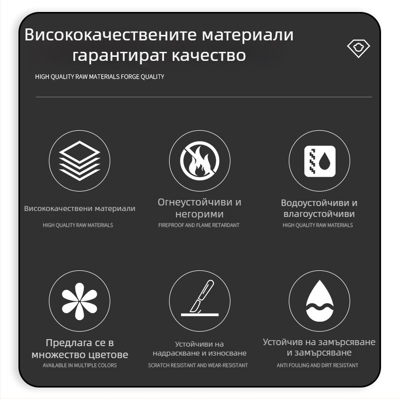 Интегрирани стенни панели, устойчиви на надраскване и износване, Ice-Fire панели за стени, преградни панели за баня, декорация за фона на телевизора, водоустойчиви панели