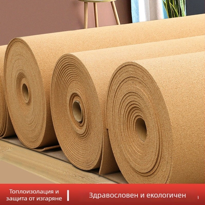 Корков под и коркова дъска, ролка с дебелина 1–12 мм, за детска градина и училище, панели за дисплей