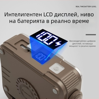 Gelin къмпинг фенер за открито, преносим COB LED фенер за къмпинг с дълъг живот на батерията