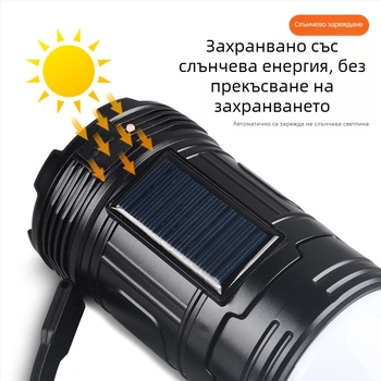 Hui Hong Преносима LED лампа за къмпинг, USB презареждане, дълъг живот на батерията, висока яркост