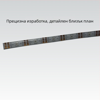 IP65 повърхностно монтирана RGB LED лента SK9822, 30 светодиода, декоративна, 5V, с динамични светлини 5050 RGB
