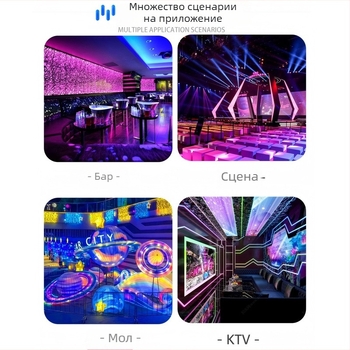0807 RGB Фантом LED лента, 12V, тясна ширина 2,7 мм, 160 LED, единичен контрол, програмируем IC за атмосферен светлинен ефект