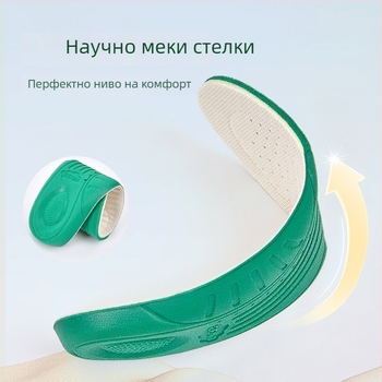 Дезодориращи, дишащи стелки за бягане; мека, еластична амортизационна подложка; абсорбират пот, против подхлъзване, баскетболни стелки.