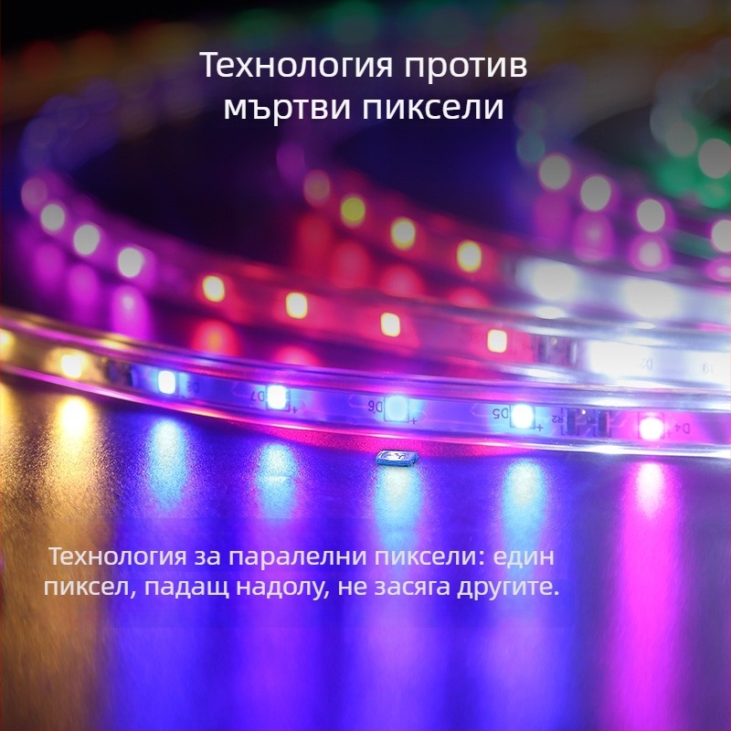 Външна LED лента за надпис с променящи се цветове, водоустойчив неонов знак, 220V
