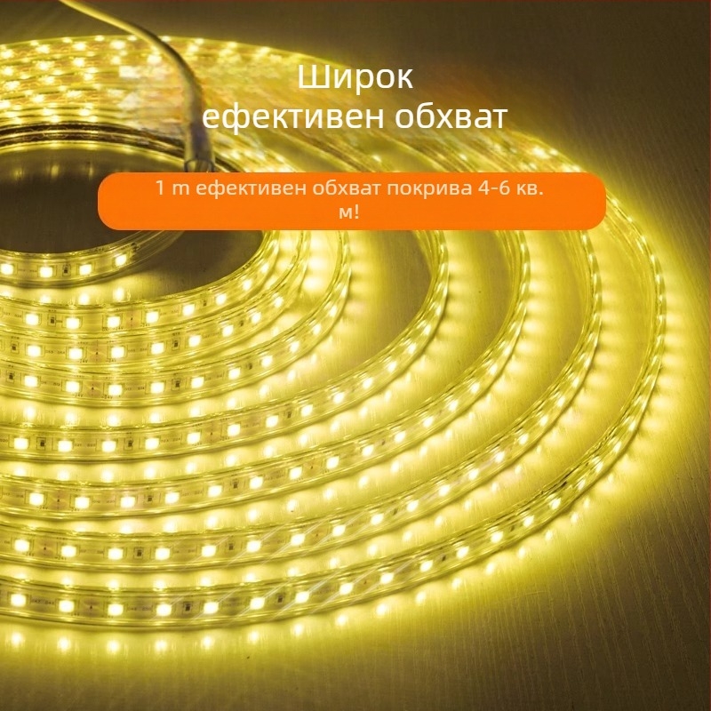 LED лента за отблъскване на комари за ферми, 220V, ултраярка и водоустойчива светодиодна лента за кокошарници