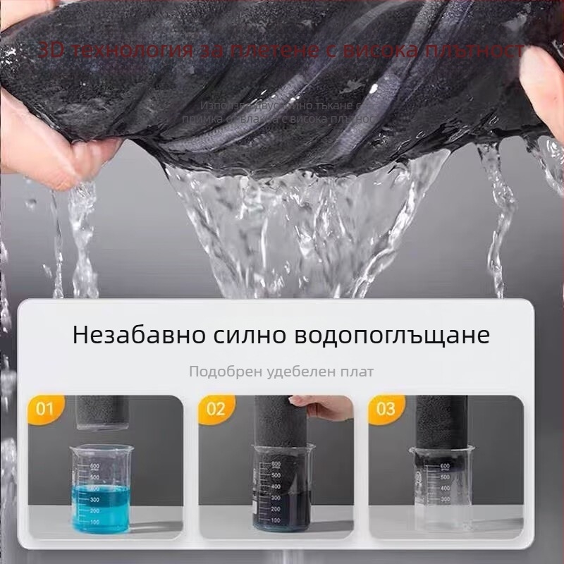 Кухненска кърпа за почистване, абсорбираща, без власинки, маслоустойчива, лесна за почистване, 30x30 cm, ултрафинни влакна