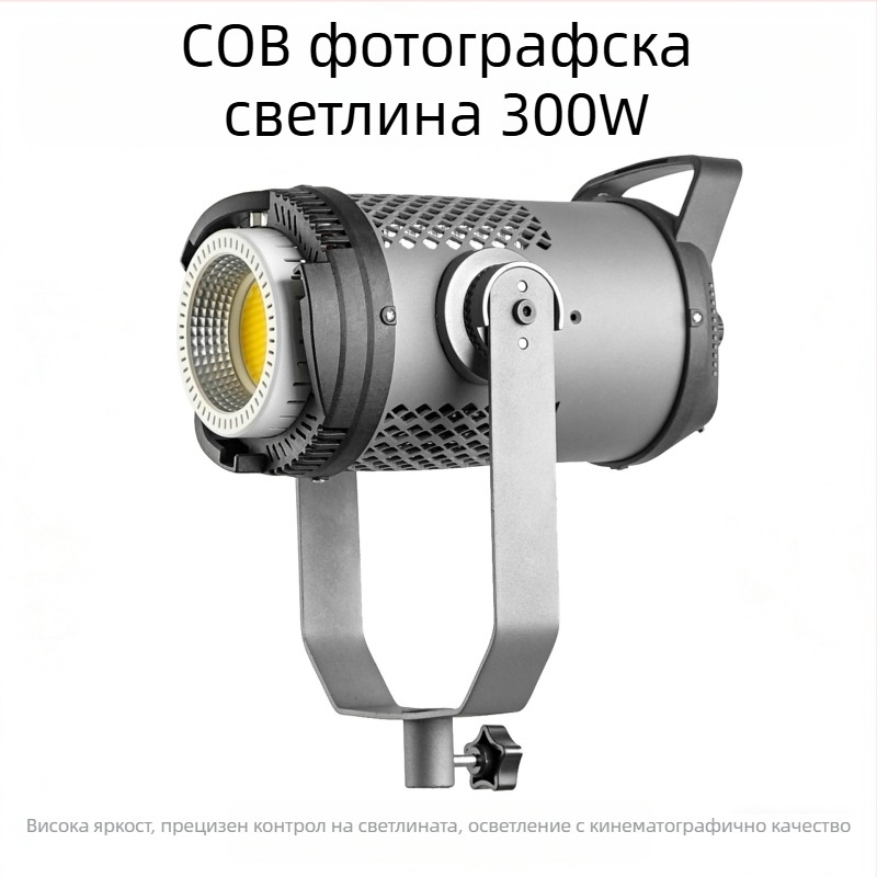 300W светлина за запълване за вътрешно излъчване, специализирана светлина за стрийминг, за fotografiya na открито и студийно снимане