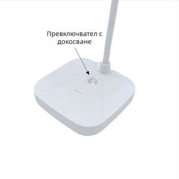 LED настолна лампа за учене, USB захранване, сгъваема, защита на очите, компактна нощна лампа за студентски общежития