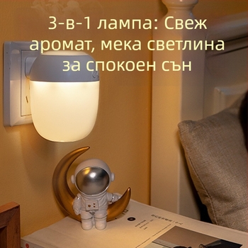 Дистанционно управлявана нощна лампа за спалня, захранване от 220V, фотосензор, защита на очите; лампа за кърмене на бебето и детска нощна лампа с функция против комари