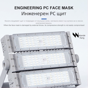 Външно инженерно осветление: LED прожектори за тунели, стадиони и осветление на високи стълбове, IP55