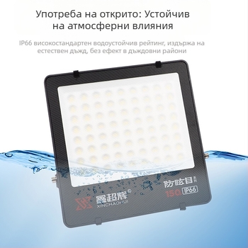 Персонализиран външен LED прожектор за спортни зали, индустриална и минна употреба, антиблясък, графенова високоярка LED прожекционна лампа Xin Chaohui
