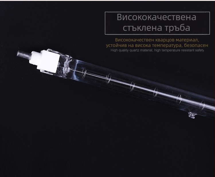 Клипсова 1000W йод-волфрамова лампа тръба, халогенна лампа, 220V