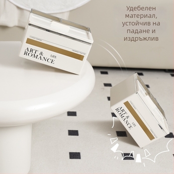 Кутия за салфетки със светъл лукс за дневна — проста мултифункционална настолна и масичка за кафе за съхранение