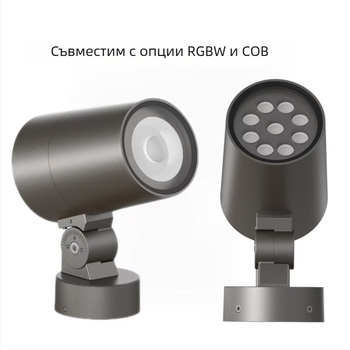 LED подземно осветление за озеленяване, външно водоустойчиво градинско осветление за тревни площи и дървета